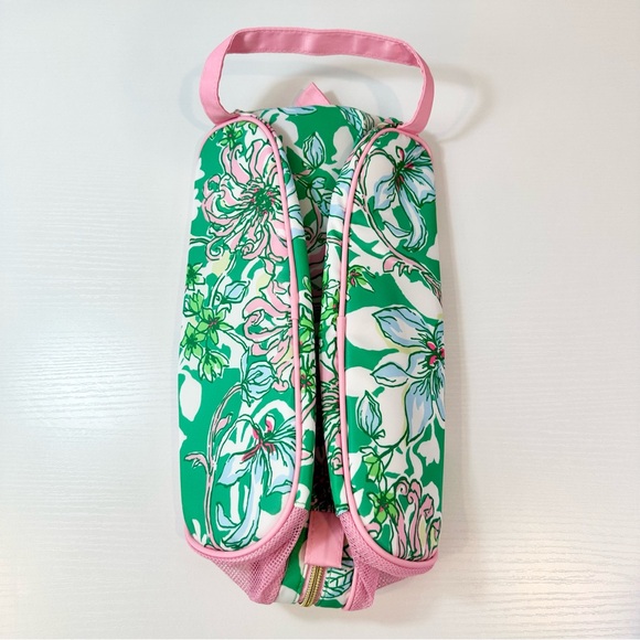 Lilly Pulitzer Shoe Bag, Spearmint Blossom Views - Picture 4 of 14